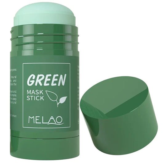 Green Tea Solid Mud Mask Stick for Hydration & Cleansing